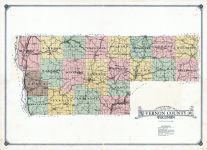 Vernon County Topographical Map, Vernon County 1915